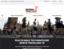 Tablet Screenshot of marathons.co.nz