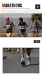 Mobile Screenshot of marathons.be